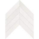 Chevron Hampton Honed 13"x10" Limestone Waterjet Decos Tile product shot wall view