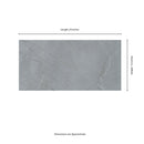 Aylana Gris 12"x24" Matte Porcelain Stone Look Floor And Wall Tile - MSI Collection