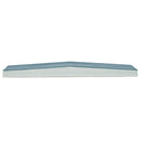Convex Acqua 2"x10" Glossy Ceramic 3D Wall Tile - MSI Collection