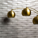 Convex Ash 2"x10" Glossy Ceramic 3D Wall Tile - MSI Collection
