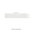 Convex Calc 2"x10" Glossy Ceramic 3D Wall Tile - MSI Collection