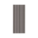 Folk Charcoal 7"x16" Satin Porcelain Fluted Wall Tile - MSI Collection