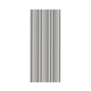 Folk Silver 7"x16" Satin Porcelain Fluted Wall Tile - MSI Collection