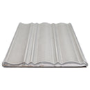 Folk Silver 7"x16" Satin Porcelain Fluted Wall Tile - MSI Collection