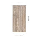 Gems Grigio 5"x10" Glossy Porcelain Fluted Wall Tile - MSI Collection