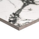 Lux Iceberg Polished Porcelain Floor And Wall Tile - MSI Collection edge view