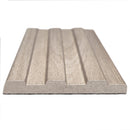 Sinfonia Hiphop Abedul 6"x16" Matte Porcelain Fluted Wood Look Wall Tile - MSI Collection