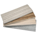 Sinfonia Hiphop Arena 6"x16" Matte Porcelain Fluted Limestone Look Wall Tile - MSI Collection