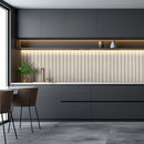 Sinfonia Hiphop Arena 6"x16" Matte Porcelain Fluted Limestone Look Wall Tile - MSI Collection
