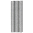 Sinfonia Hiphop Ceniza 6"x16" Matte Porcelain Fluted Limestone Look Wall Tile - MSI Collection
