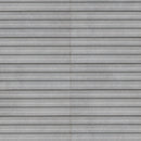 Sinfonia Hiphop Ceniza 6"x16" Matte Porcelain Fluted Limestone Look Wall Tile - MSI Collection