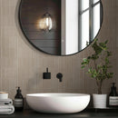 Sinfonia Piano Abedul 4.5"x9" Matte Porcelain Fluted Wood Look Wall Tile - MSI Collection