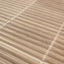 Sinfonia Piano Camel 4.5"x9" Matte Porcelain Fluted Wood Look Wall Tile - MSI Collection