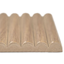 Sinfonia Piano Camel 4.5"x9" Matte Porcelain Fluted Wood Look Wall Tile - MSI Collection