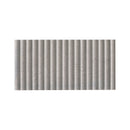 Sinfonia Piano Ceniza Matte Porcelain Fluted Limestone Look Wall Tile - MSI Collection