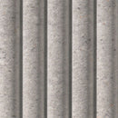 Sinfonia Piano Ceniza Matte Porcelain Fluted Limestone Look Wall Tile - MSI Collection