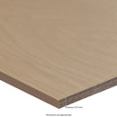 Whitehill Ashwood 9"x48" Matte Porcelain Wood Look Floor & Wall Tile - MSI Collection thickness view