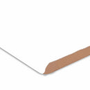 White Bullnose 4"x12" Glossy Ceramic Wall Tile - MSI Collection product shot profile view