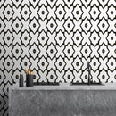 Zaria Gia 8"x8" Matte Porcelain Floor and Wall Tile - MSI Collection product shot bath sink view