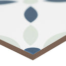 Zaria Greta 8"x8" Matte Porcelain Floor and Wall Tile - MSI Collection product shot edge view