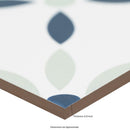 Zaria Greta 8"x8" Matte Porcelain Floor and Wall Tile - MSI Collection product shot edge view 2