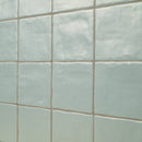 Zest Sky Zellige Look Satin Ceramic Wall Tile - MSI Collection