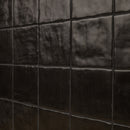 Zest Midnight Zellige Look Satin Ceramic Wall Tile - MSI Collection