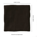 Zest Midnight Zellige Look Satin Ceramic Wall Tile - MSI Collection