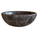 Narcist Brown Vessel Sink NTRVS31 D16 H6 side view