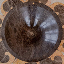 narcist marble stone v shape sink NTRVS16 D16 H6 top view2