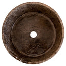 narcist marble stone vessel round sink NTRVS19 D16 H6