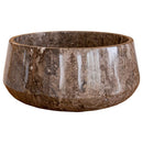 narcist marble stone vessel round sink NTRVS19 D16 H6