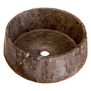 narcist marble stone vessel round sink NTRVS19 D16 H6