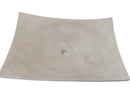 Light Beige Handmade Travertine Stone Bathroom Vessel Sink Honed 1