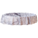White Marble Sculptural Vessel Bathroom Sink Polished Oval 16x26