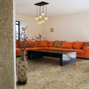 New venetian gold 12 in x 12 in polished granite floor and wall tile TNEWVENGLD1212 product shot living room view