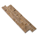 Noce Ledger 3D Panel 6"x24" Split-face Natural Travertine Wall Tile