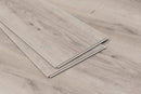 SPC Vinyl Rigid Core 7" Width 60" RL, 6mm Thick, 1.5mm IXPE Novel Taupe Invicta Floors - Mazzia Collection Product shoot tile edge view