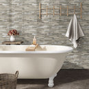 Ocotillo blend 12x12 multi surface mesh mounted mosaic tile SMOT-SGLSMTIL-OCO4MM product shot bath view