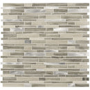 Ocotillo blend 12x12 multi surface mesh mounted mosaic tile SMOT-SGLSMTIL-OCO4MM product shot multiple tiles top view