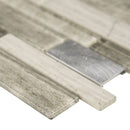 Ocotillo blend 12x12 multi surface mesh mounted mosaic tile SMOT-SGLSMTIL-OCO4MM product shot profile view