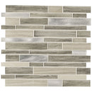 Ocotillo blend 12x12 multi surface mesh mounted mosaic tile SMOT-SGLSMTIL-OCO4MM product shot single tile top view