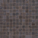 Oxide iron 12 in x 12 in matte porcelain mosaic tile NOXIIRO2X2 product shot wall view 2