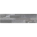 Palisade grey ledger panel 6 x 24 glazed porcelain wall tile msi collection NPALGRE6X24 product shot one tile top view