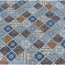 Pasadena 12X12 glass mesh mounted mosaic tile P-SMOT-GLS-PASA6MM product shot multiple tiles angle view