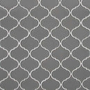 Pebble arabesque 10.43X12.28 glass mesh mounted mosaic tile SMOT-GLS-PEBARA8MM product shot multiple tiles top view
