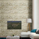 Peninsula cream stacked stone 9x19.5 natural manufactured stone LPNLEPENCRE6 product shot room ledger view