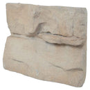 Peninsula sand stacked stone 9x19.5 natural manufactured stone LPNLEPENSAN6 product shot ledger view 3