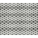 Penny round bianco 11.5X11.63 matte porcelain mesh mounted mosaic tile SMOT-PT-PENRD-BIAM product shot multiple tiles top view