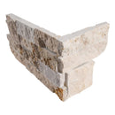 Rockmount Philadelphia Splitface Ledger Corner 6"x18" Natural Travertine Wall Tile - MSI Collection